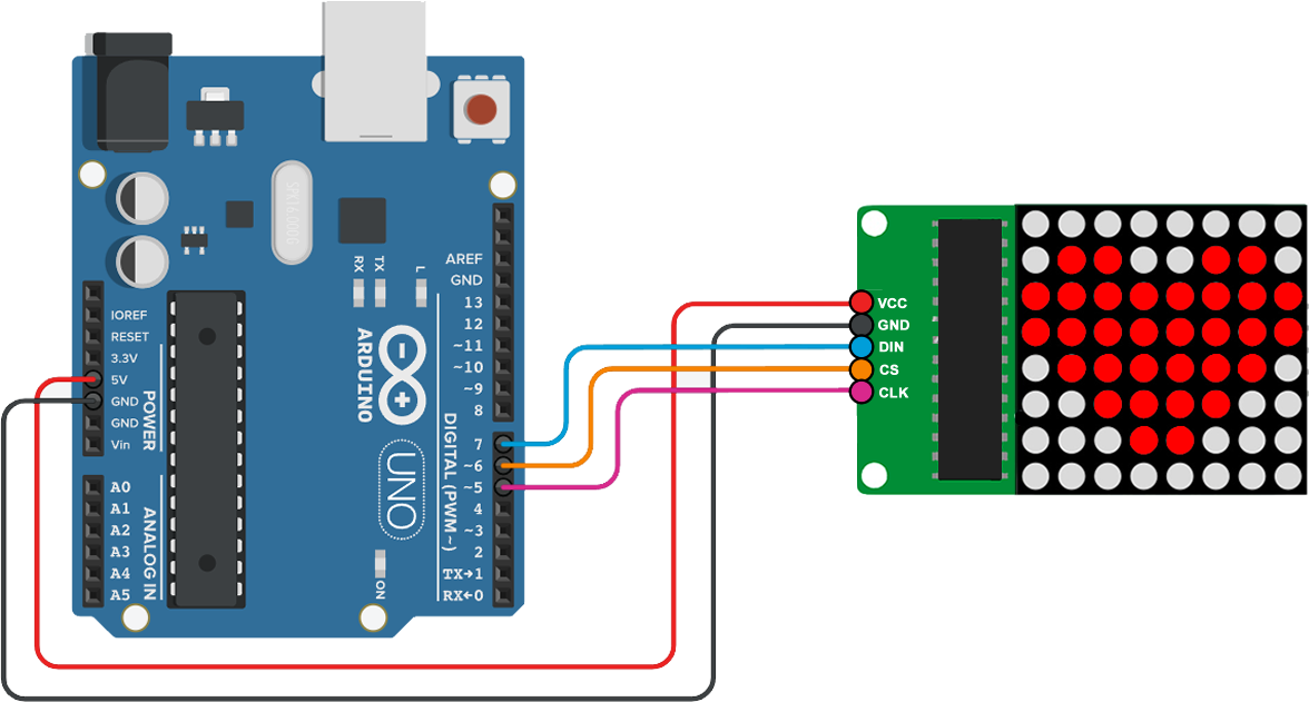 7 segment display rakam görüntüleyici